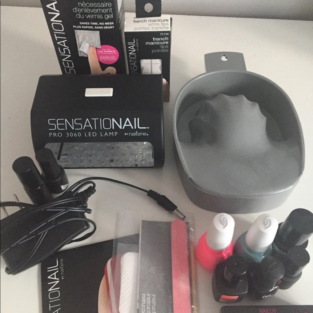 Gel Nail Kit with UV Light